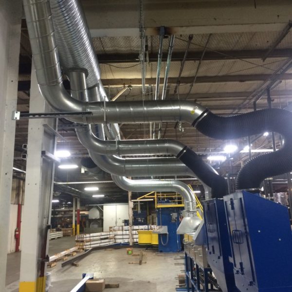 Exhaust System Installation Midwest RoofingSheet Metal